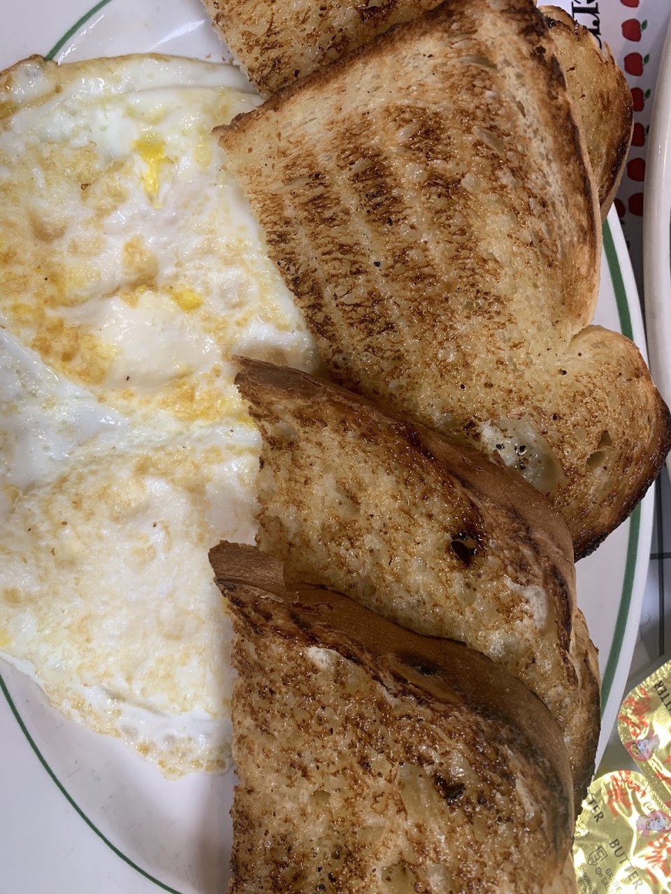 Omelette and Toast