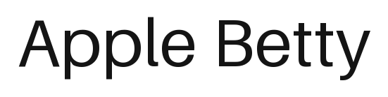 Apple Betty